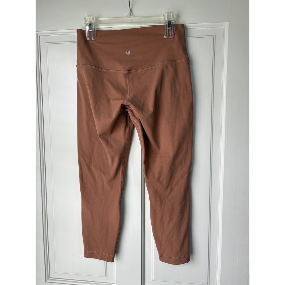 Lululemon Align High-Rise Crop 23 Size 10 Twilight Rose W6BGLS Leggings - Picture 4 of 7